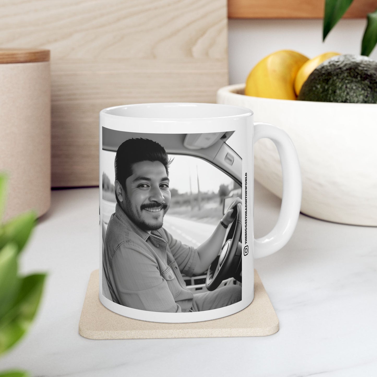 Jesus Take The Wheel Ceramic Coffee Mug, (11oz, 15oz)
