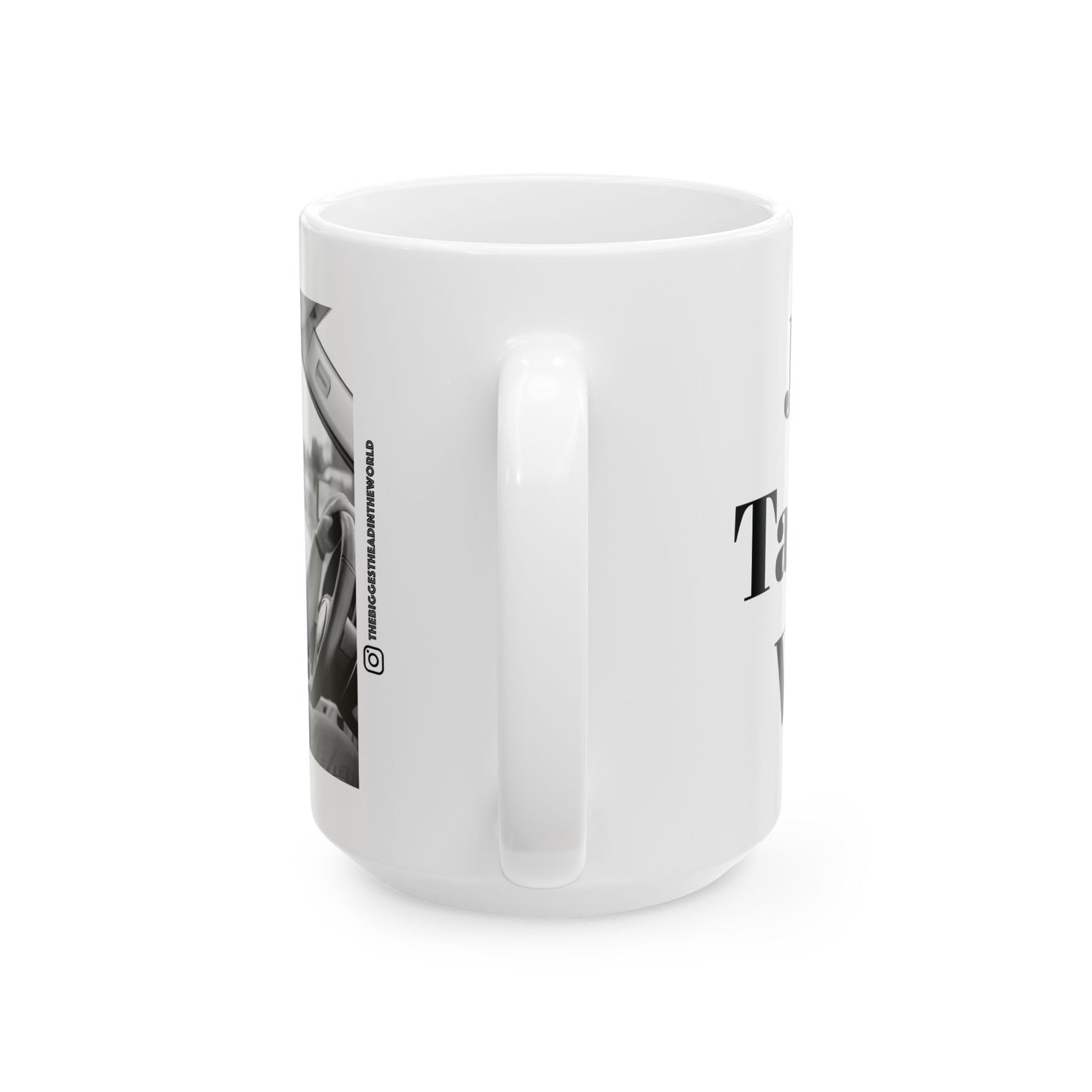 Jesus Take The Wheel Ceramic Coffee Mug, (11oz, 15oz)