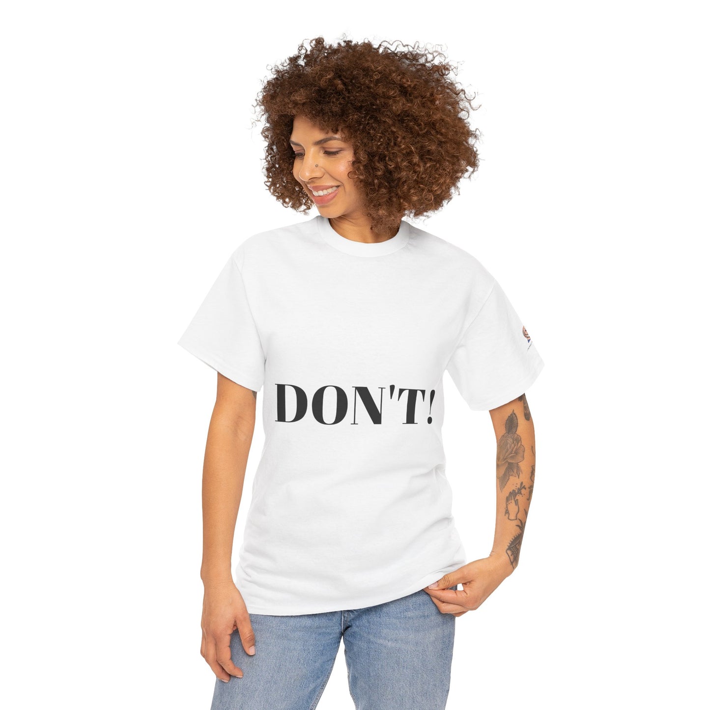 "DON'T" Unisex Heavy Cotton Tee