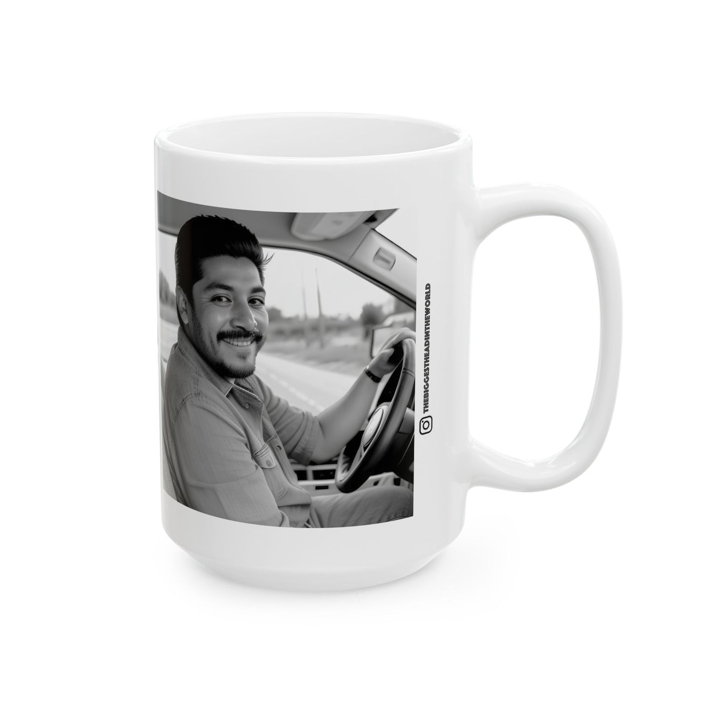 Jesus Take The Wheel Ceramic Coffee Mug, (11oz, 15oz)