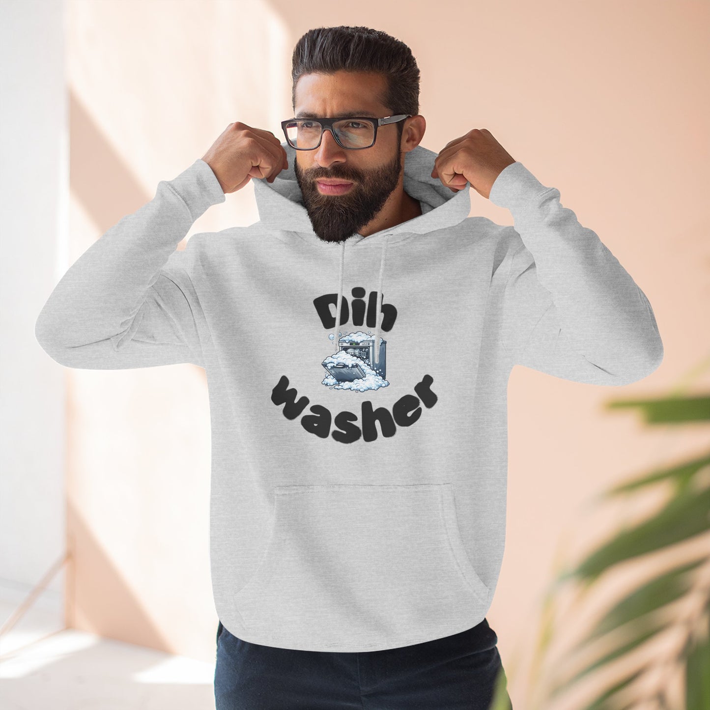 Dih Washer Fleece Hoodie