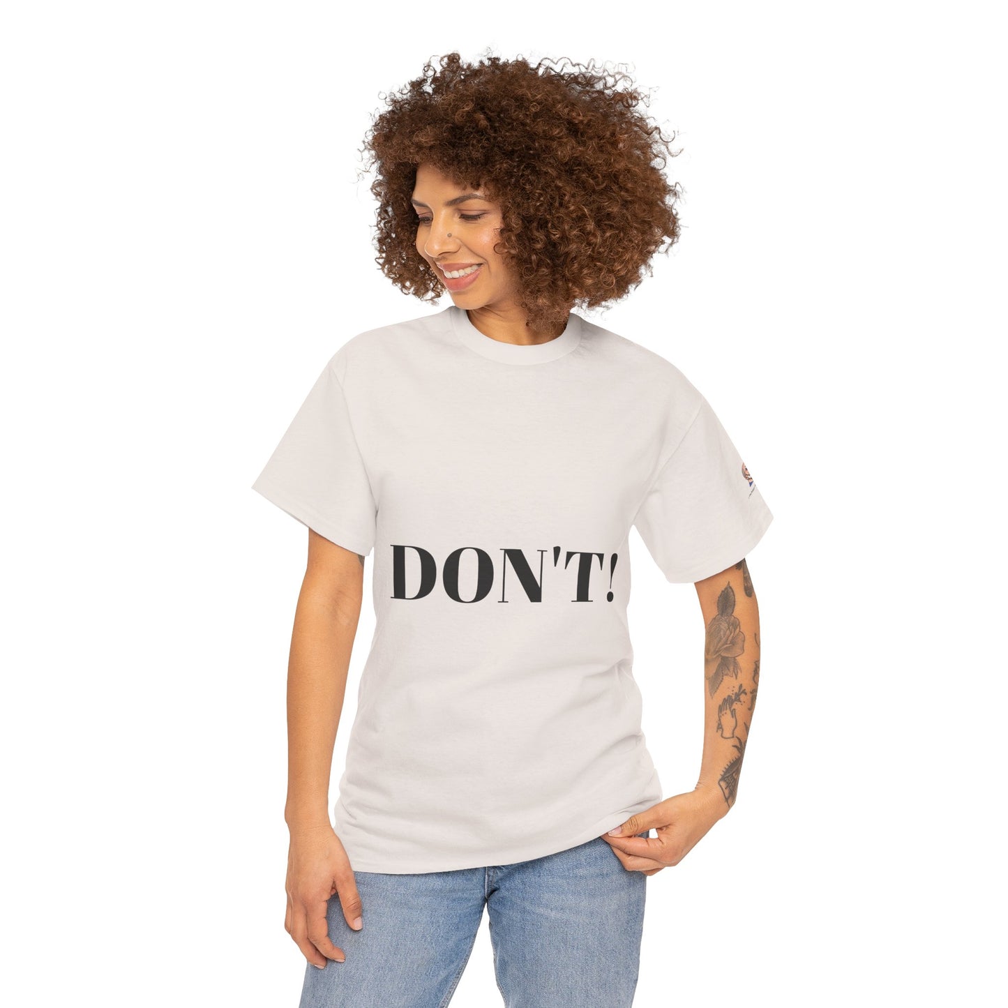 "DON'T" Unisex Heavy Cotton Tee