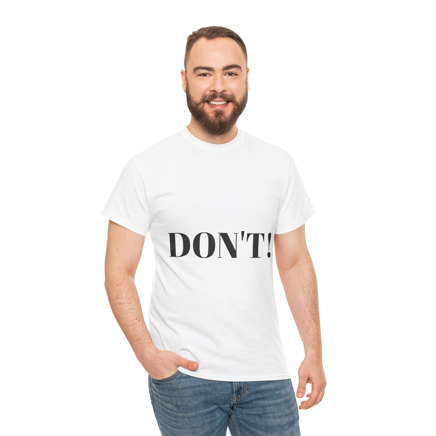 "DON'T" Unisex Heavy Cotton Tee