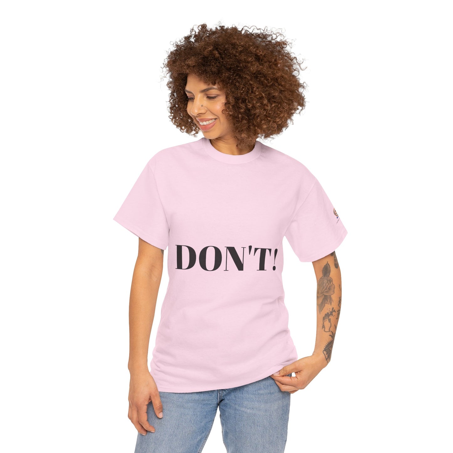 "DON'T" Unisex Heavy Cotton Tee